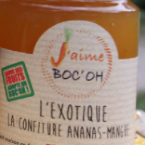 Confiture ananas Mangue -J aime Boc'oh